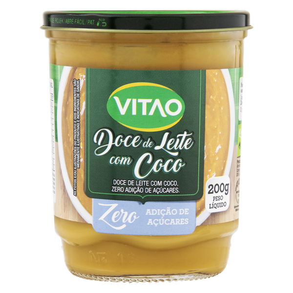 Doce de Leite Vitão Zero Coco 200g