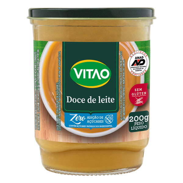 Doce de Leite Vitão Zero Puro 200g