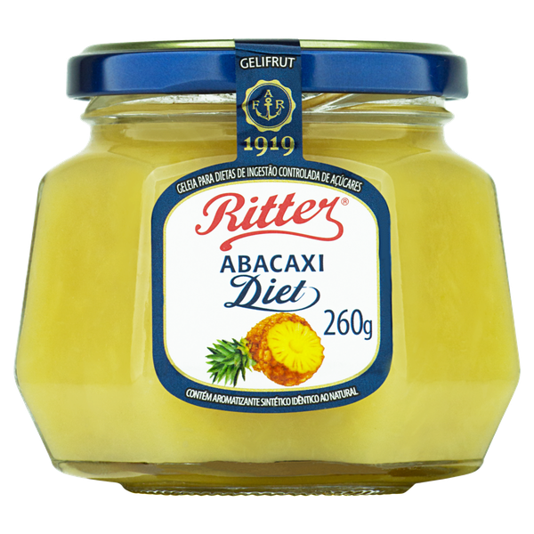 Geleia Ritter Diet Abacaxi 260g
