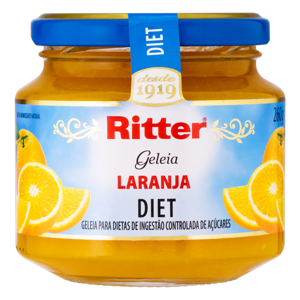Geleia Ritter Diet Laranja 260g