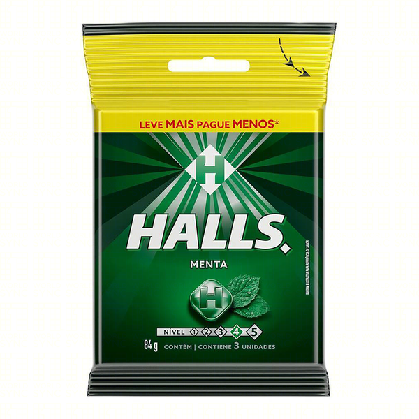 Drops Halls Bag Menta 84g