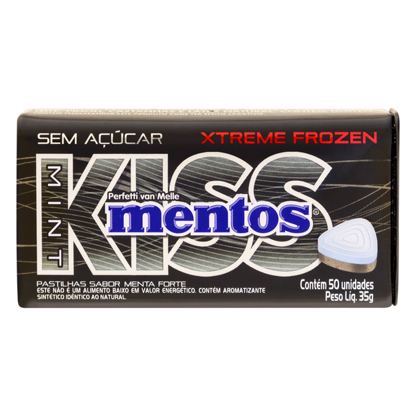 Drops Mentos Kiss Xtreme Frozen 35g