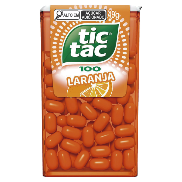 Drops Tic Tac Laranja 49g