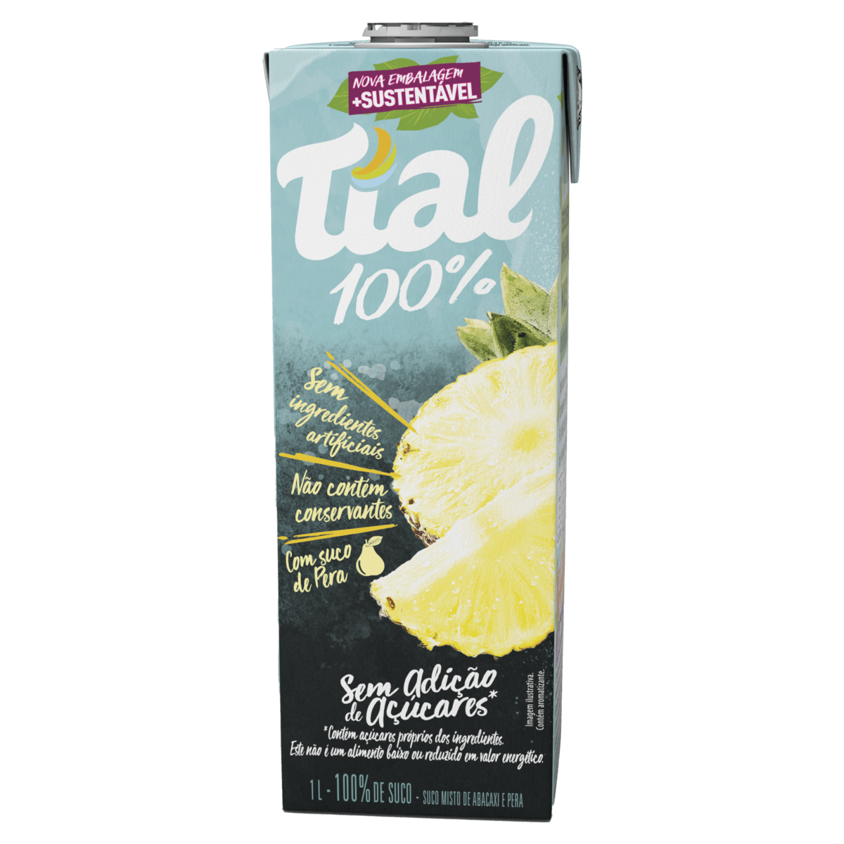 BEB SUCO TIAL INTEG MIX TP 1L ABACAXI PERA