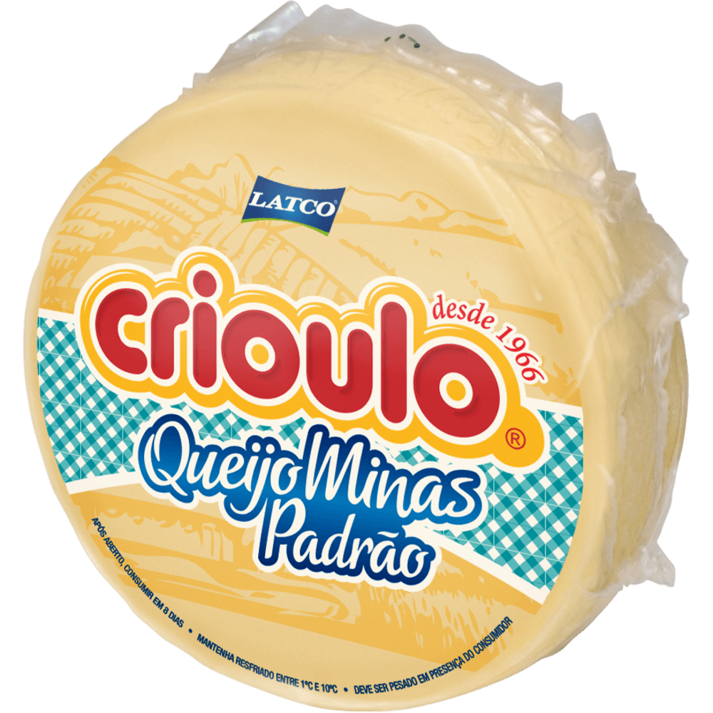 QUEIJO MINAS PADRAO CRIOULO kg