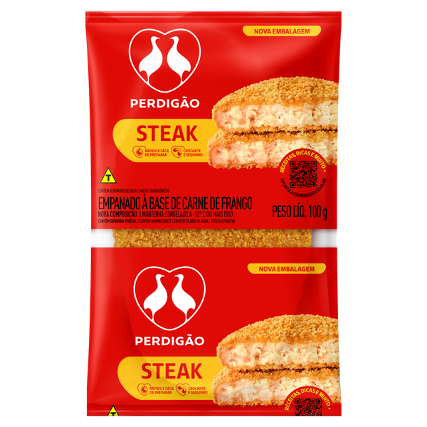 Empanado Steak de Frango Perdigão 100g