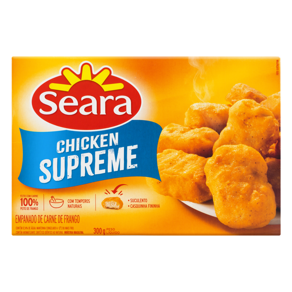Empanado Chikenitos Seara Supreme Tradicional 300g