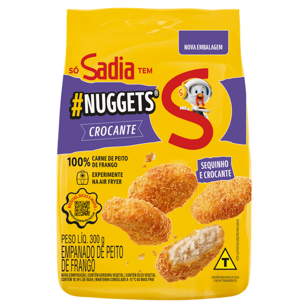 Empanado Nuggets Sadia Crocante 300g