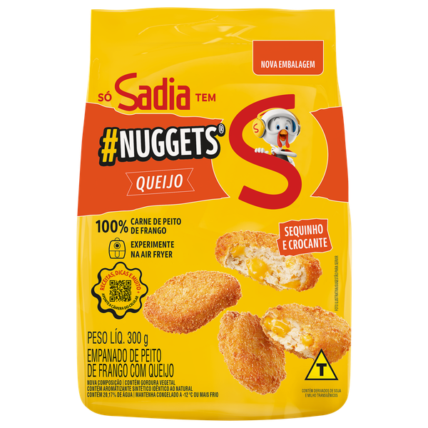 Empanado Nuggets Sadia Queijo 300g
