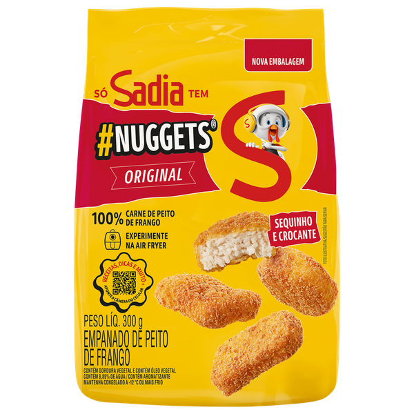 Empanado Nuggets Sadia Tradicional 300g
