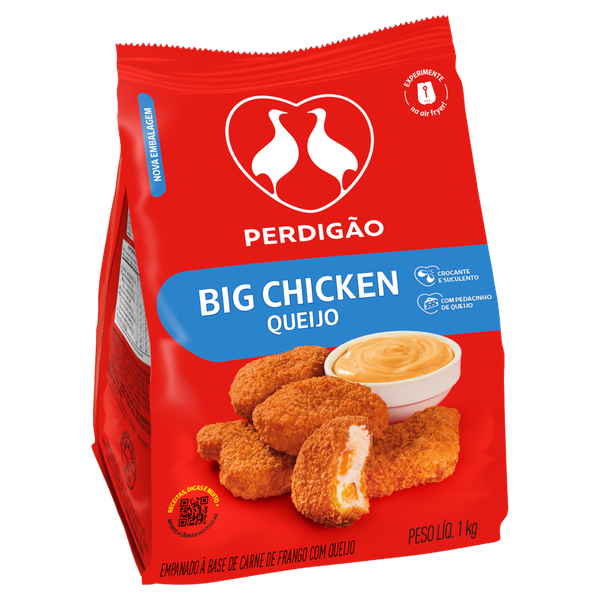 Empanado Perdigão Big Chic Queijo 1kg
