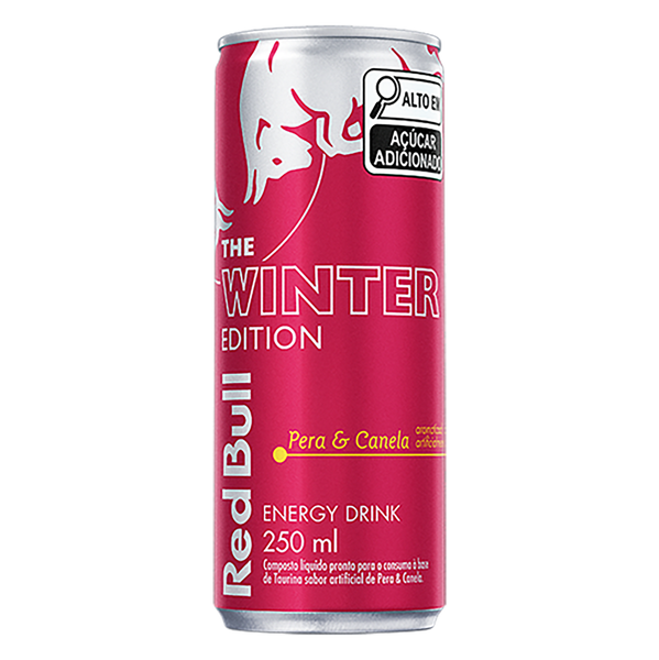 Energético Pera & Canela Red Bull Lata 250ml The Winter Edition