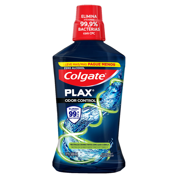 Enxaguante Bucal Colgate Plax Odor Control 500ml