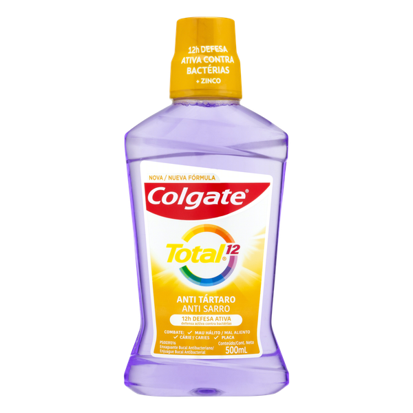 Enxaguante Bucal Colgate T 12 Anti Tártaro 500ml