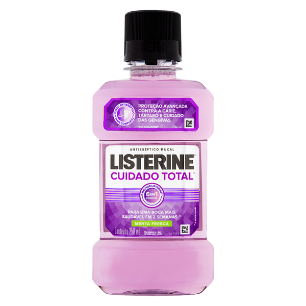 Enxaguante Bucal Listerine Cuid Total 250ml