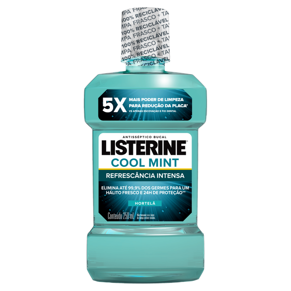 Enxaguante Bucal Listerine Mint 250ml