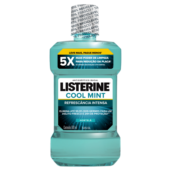 Enxaguante Bucal Listerine Cool Mint 500ml