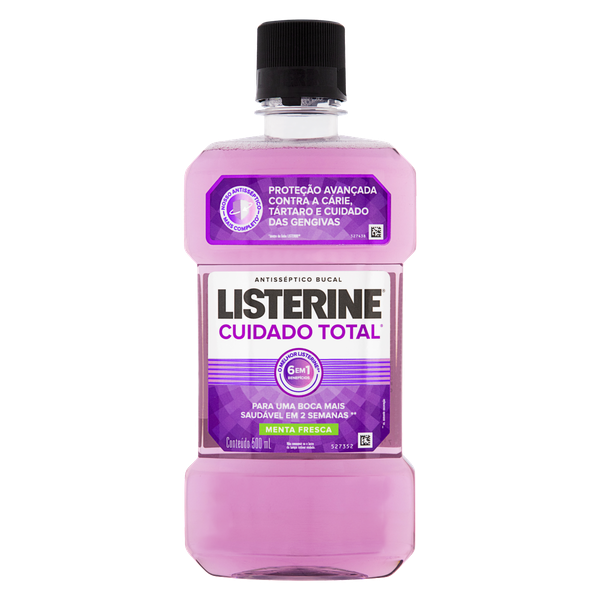 Enxaguante Bucal Listerine Cuid Total 500ml