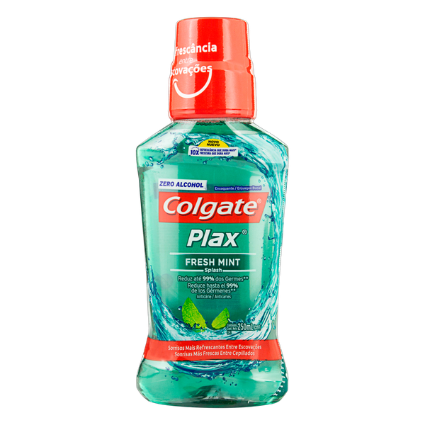 Enxaguante Bucal Colgate Plax Fresh Mint 250ml