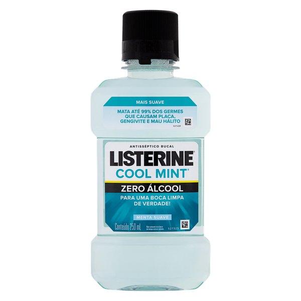Enxaguante Bucal Listerine Zero Álcool 250ml
