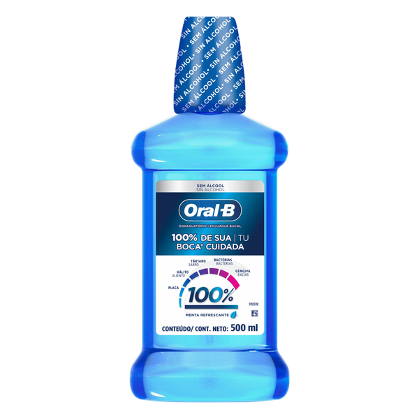 Enxaguante Bucal Oral B Menta 500ml