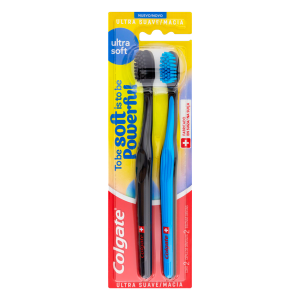 Escova Dental Colgate Ultra Soft 2 Unidades