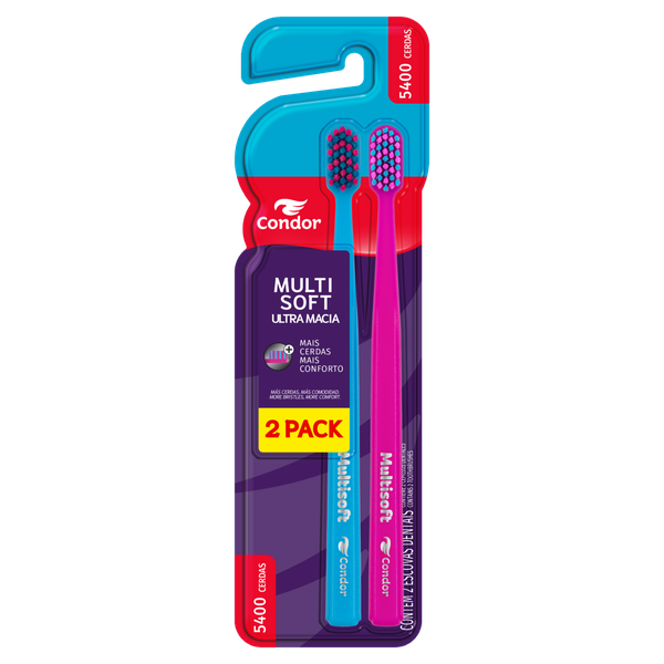 Escova Dental Condor Multisoft Leve 2 Pague 1