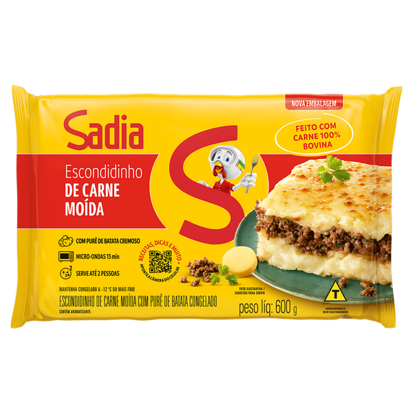 Escondidinho Sadia Carne Moída com Purê de Batata 600g