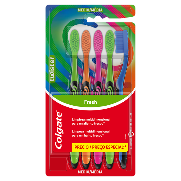 Escova Dental Colgate Colors 5 Unidades