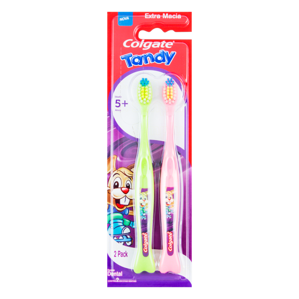 Escova Dental Colgate Tandy 5 Anos 2 Unidades