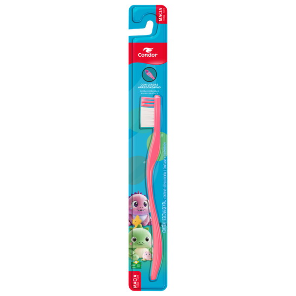 Escova Dental Condor Infantil Dinossauro