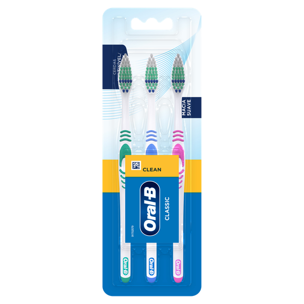 Escova Dental Oral-B Classic 40 Leve 3 Pague 2