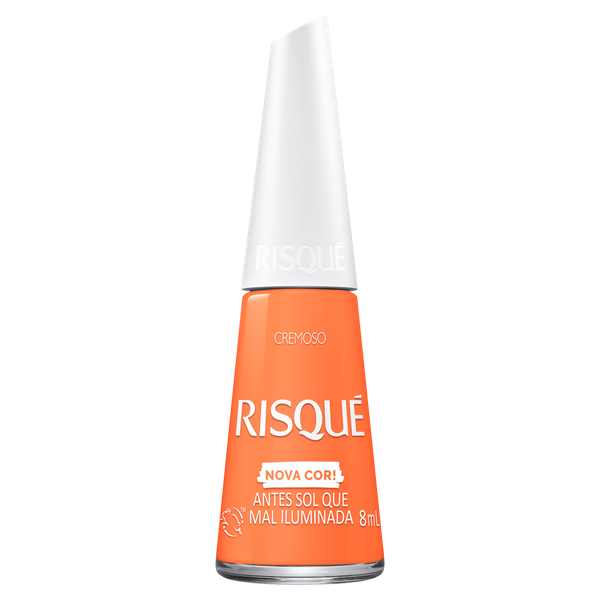 Esmalte Risqué Cremoso Antes Sol Q Mal Iluminador 8ml