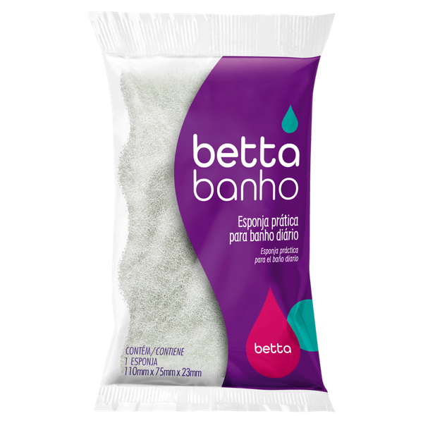 Esponja para Banho Betta Banho