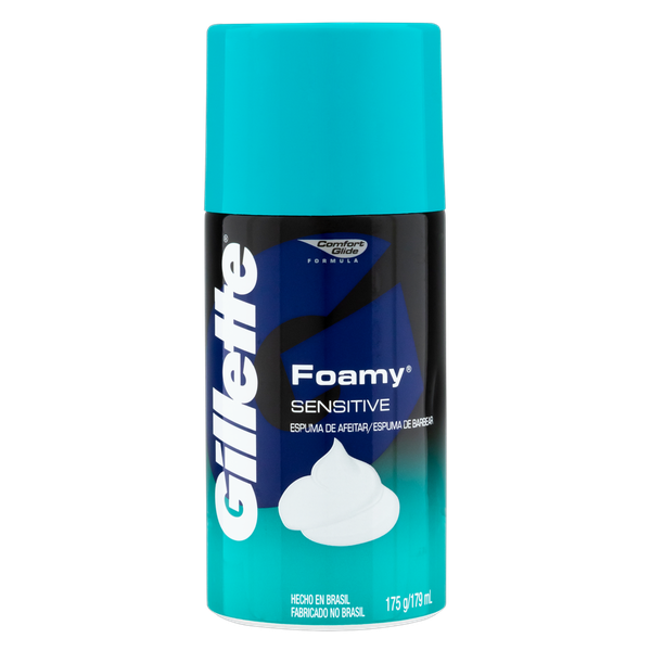 Espuma Barbear Gillette Foamy Pele Sensível 175g