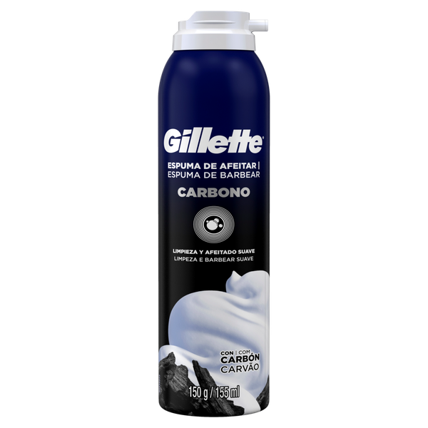 Espuma de Barbear Gillette Carbono 150g