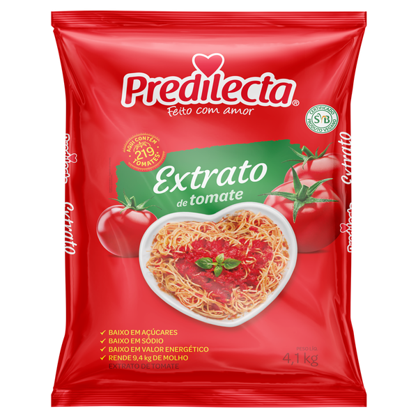 Extrato Tomate Predilecta Bag 4,1kg