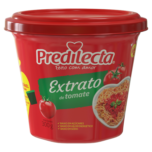 Extrato de Tomate Predilecta Pote 300g