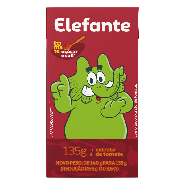 Extrato de Tomate Elefante 135g