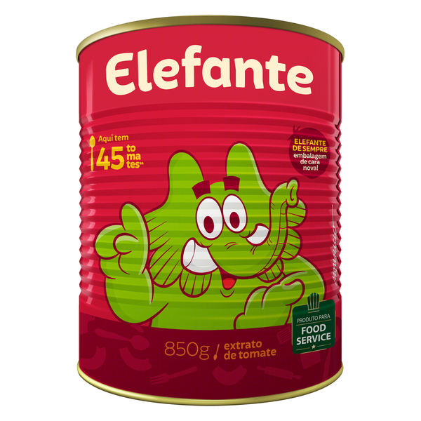 Extrato de Tomate Elefante Cargill Lata 850g