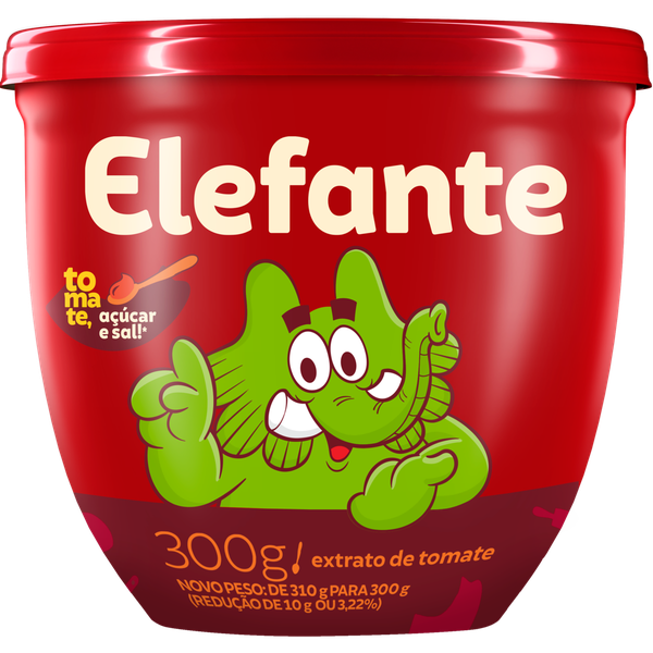 Extrato de Tomate Elefante Preto 300g