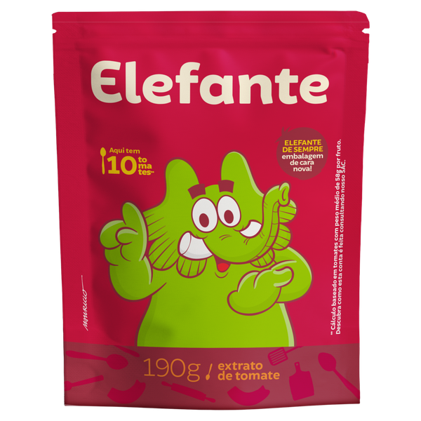 Extrato Tomate Elefante Sachê 190g