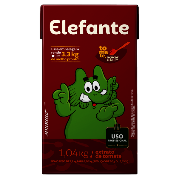 Extrato de Tomate Elefante Cargill 1,04kg