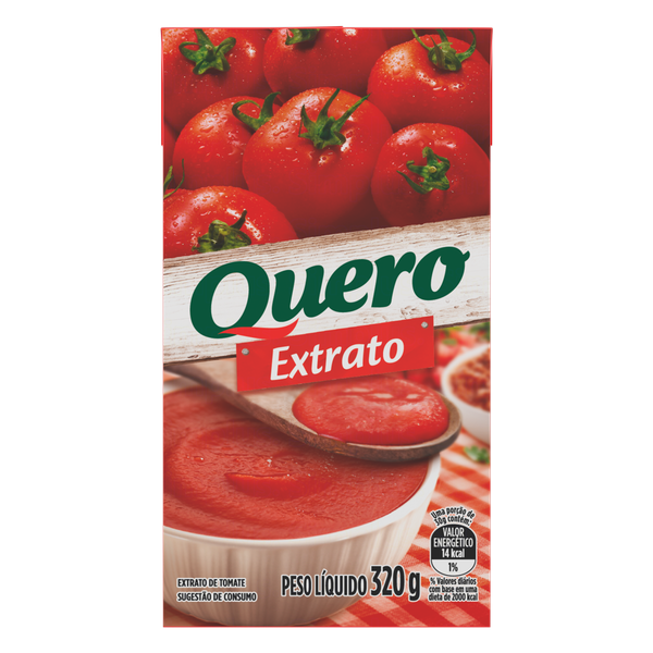 Extrato de Tomate Quero 320g
