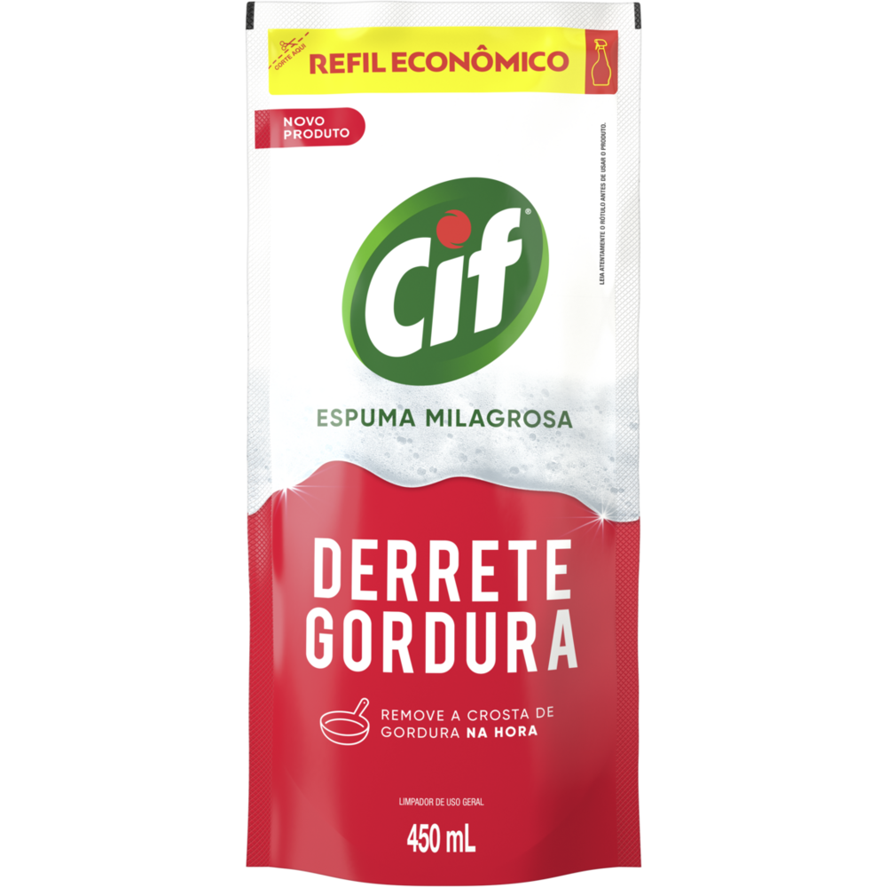 LIMP CIF DERRETE GORDURA REFIL 450M