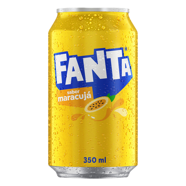 Refrigerante Fanta Maracujá Lata 350ml