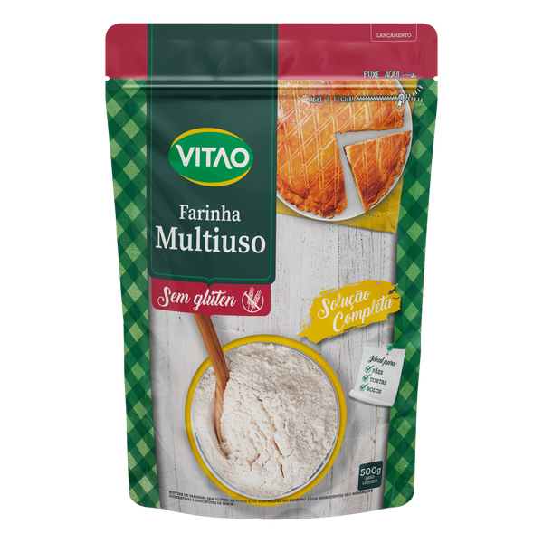 Farinha Arroz Vitão Multiuso sem Glúten 400g