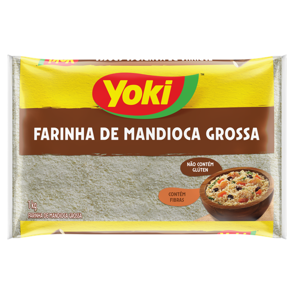 Farinha de Mandioca Yoki Grossa 1kg