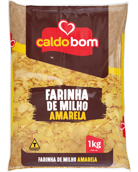 Farinha de Milho Caldo Bom Amarela 1Kg