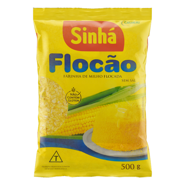 Farinha de Milho Flocão Sinhá Pré-Cozido 500g